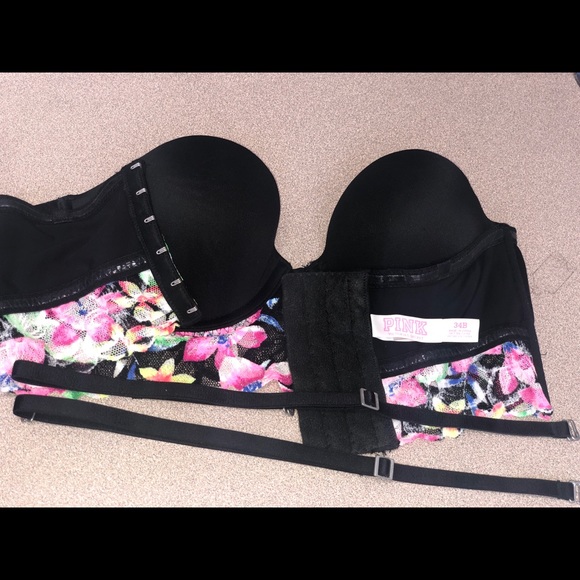 Pink Victoria’s Secret Bustier - Picture 3 of 5